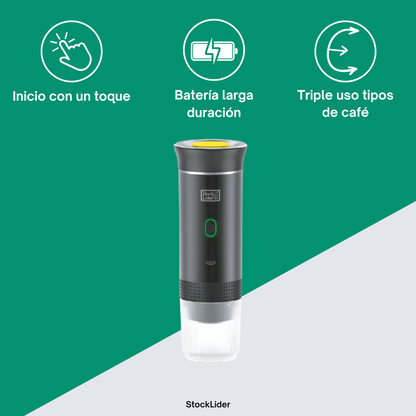 Cafetera portátil 3 en 1